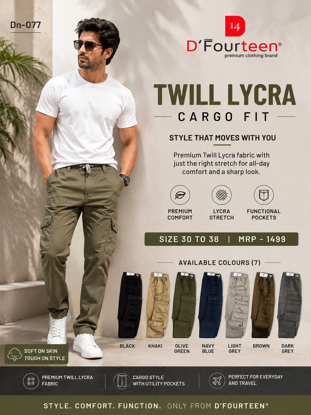 Premium cargo pant manufacturer